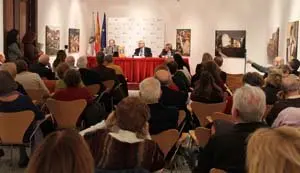 Un momento de la conferencia de Fdez.Buján