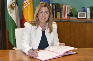 Susana Díaz decreto de convocatoria de elecciones