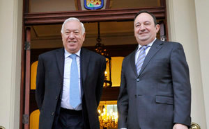 García Margallo y Pedro Sanz1
