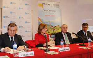 José Manuel Rodríguez, Nava Castro, José Ramón Ónega, y Javier D. Trisac de izq. a dcha
