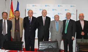 Sánchez, De Blas, Ónega, Romay, Santín, Cerdeira y Cadenas