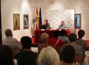 Jiménez presentando a Diz