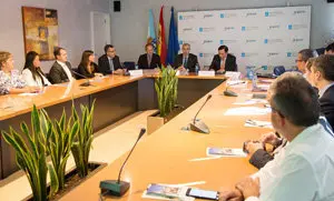 O conselleiro de Economía e Industria, Francisco Conde, participará na xornada Oportunidades Económicas entre Galicia e Corea, no que intervirá o Embaixador de Corea do Sur en España, Hee-Kwon Park, xunto con empresas e clústers galegos. Na sede do Igape (san Lázaro, s/n).
foto xoán crespo
10/09/15