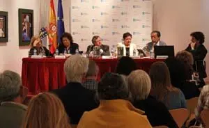 Un momento de la presentación del libro