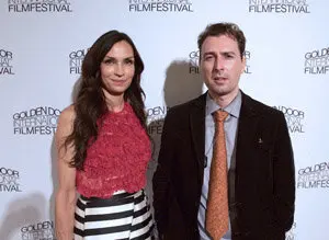 Famke Janssen y Artur Balder en GDIFF 2015, Jersey City