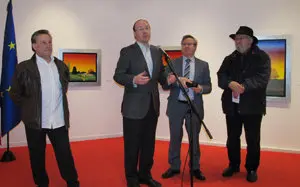 A. Martínez, Fco. Singul, R. Jiménez y E. Ortún