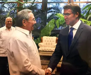 FeijooReunionRaulCatrocuba 4