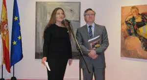 María Gato y Ramón Jiménez, en la presentación