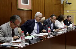 Jimenez Barrios en la Comision de Presidencia