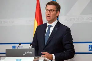 Alberto Núñez Feijóo comparecerá en rolda de prensa para dar conta dos asuntos tratados na reunión do Consello. Na sala de prensa de Consello.
foto xoán crespo
14/07/16