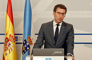 O titular do Goberno galego, Alberto Núñez Feijóo, presidirá unha reunión extraordinaria do Consello da Xunta. Ao remate, intervirá ante os medios para dar conta dos asuntos tratados na xuntanza.
