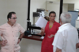 Teresa Barba encargada de Asuntos Consulares de España en Nicaragua en elecciones CRE 2016