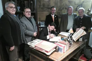 Miranda en el Centro Gallego de Barcelona