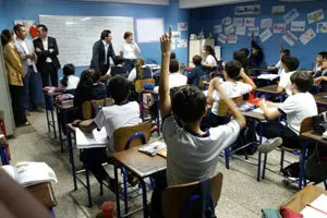 Miranda en Colegio Castelao