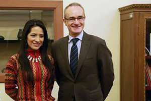 Embajador en Bolivia-Ministra