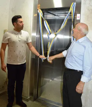 Inauguración Ascensor en Zona Norte