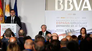 26/04/2017
Montevideo, Uruguay
El Presidente del Gobierno Mariano Rajoy durante su viaje a la República Oriental de Uruguay.
FotografÃas: Diego Crespo / Presidencia del Gobierno