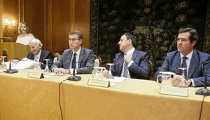 Feijóo en el 40º aniversario de la Confederación de Empresarios de A Coruña 3