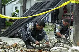 EXPLOSION AECID EN CARACAS 2003