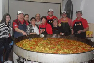 Coronel Dorrego. Paella Escuela