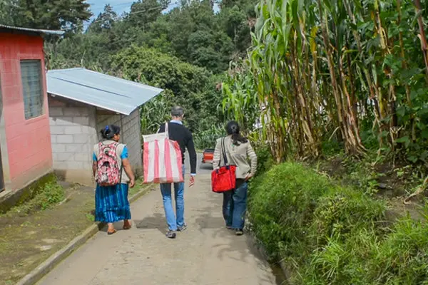 Camino a visita domiciliar 3