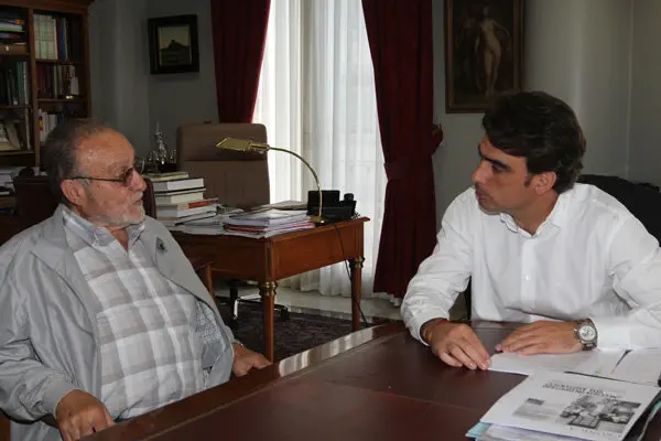 Reunión Francisco Lores en Diputación