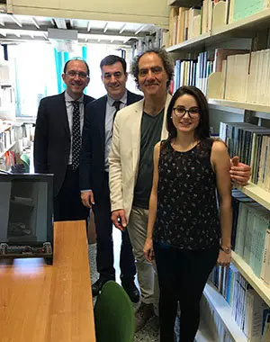 Roma.Román Rodriguez en Lectorado1