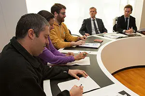 Alfonso Rueda reúnese con representantes da Coordinadora galega de organizacions no gobernamentais para o Desenvolvemento
foto: ana varela