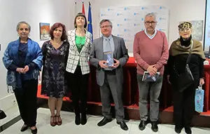 María Tecla Portela Carreiro, Marta Porpetta, Amelia Serraller, Ramón Jiménez, Alfonso Armada y Liz Wittlin