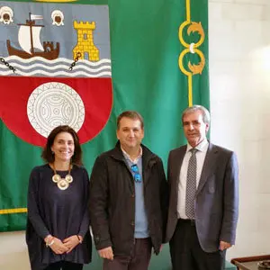 Consejero de Presidencia, Rafael De la Sierra, reunión del consejero con el presidente de la casa de Cantabria en Sevilla. 22 DICIEMBRE 2017 © Gabinete de prensa