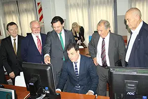 En la nueva Sala de Informática del Instituto