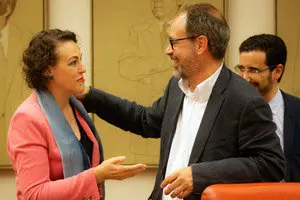 Magdalena Valerio en el Congreso