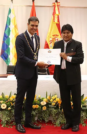Sánchez Bolivia. Morales