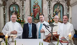 Entronización Virgen de Luján Valga1