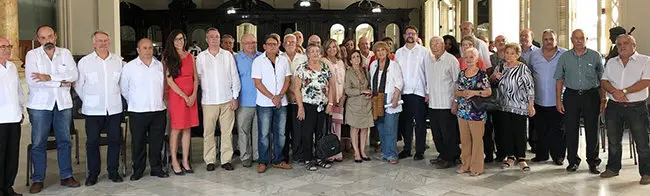 Cuba.Despedida embajador