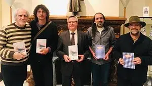 1. De izquierda a derecha, Hipólito García BOLO, David González, Ramón Jiménez, Mariano Gamo y José Juan Martínez Ferreiro