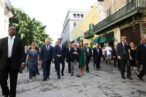 Sanchez por la Habana Vieja