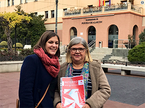 IU Alicia Gabán y Maite Pineda. Alcorcón