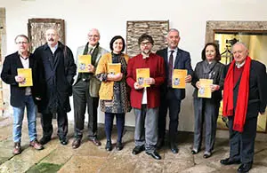 Valentín García, e o presidente da Real Academia Galega, Víctor F. Freixanes, participarán na presentación da nova antoloxía La letteratura galega. Autori e testi. 