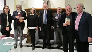 Laura Rodríguez, Ramón Pernas, Milagros Frías, José Ramón Ónega, Ramón Loureiro, Ángel Basanta y César Antonio Molina