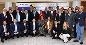 20.Michetti con empresario argentinos en España Marzo2019