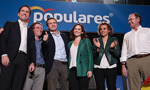 Elecciones 26M 2019. Seguimiento de resultados del PP en Madrid....26 mayo 2019....26/05/2019 26 mayo 2019
