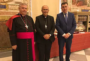 Roman Rodriguez en El Vaticano