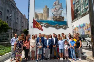 12:30.- Sala de Prensa. 
El presidente de Cantabria, Miguel Ángel Revilla, y la consejera de Presidencia, Interior, Justicia y Acción Exterior, Paula Fernández reciben a representantes de la Casa de Cantabria en Sevilla. 
24 JULIO 2019 © Miguel De la Parra