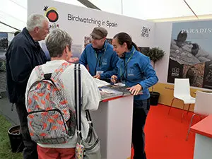 Estand Asturias Birdfair