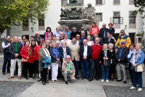 O secretario xeral da Emigración, Antonio Rodríguez Miranda, manten un encontro con representantes do Centro Gallego de Lleida. 