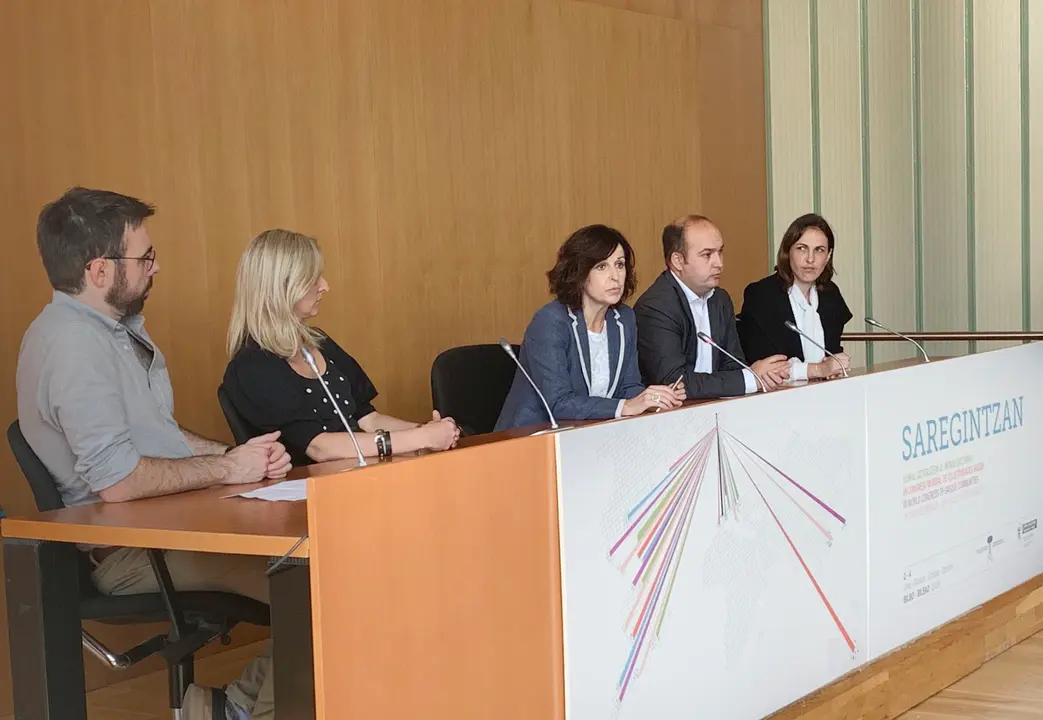 Elorza presentación Congreso Mundial Colectividades Vascas 2