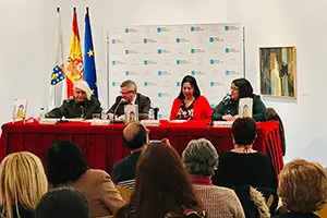 3. La sala A acogió la presentación del poemario de Mila Villanueva