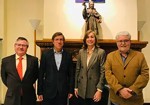 1. de izquierda a derecha, Ramón Jiménez, Jacques Chauty, Ana Laborde y Jorge Martínez