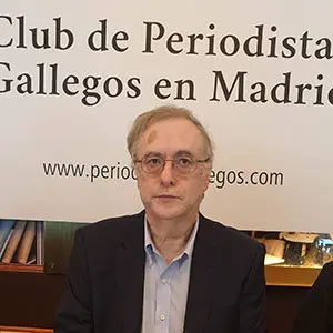 Tony Carro en un reciente almuerzo en el Club